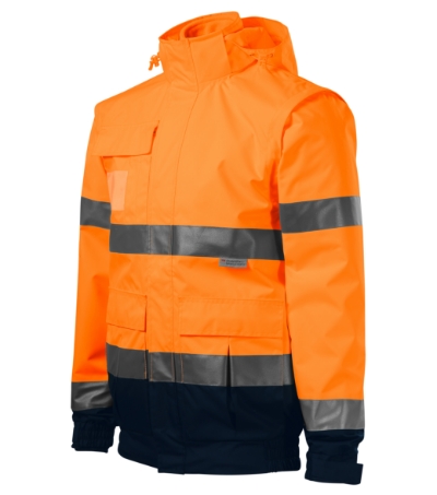 Jacket unisex - HV Guard 4 in 1-fluoreszkáló narancssárga Jacket unisex - HV Guard 4 in 1-fluoreszkáló narancssárga