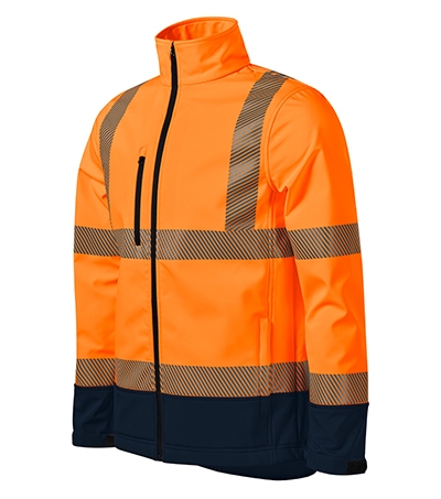 Softshell kabát unisex - HV Drop-fluoreszkáló narancssárga Softshell kabát unisex - HV Drop-fluoreszkáló narancssárga