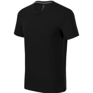 Póló férfi - Action V-neck-fekete