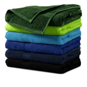 Fürdőlepedő unisex – Bath Towel 450-fekete Fürdőlepedő unisex - Bath Towel 450-fekete