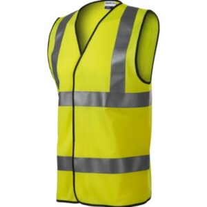 Biztonsági mellény unisex - HV Bright-fluoreszkáló sárga