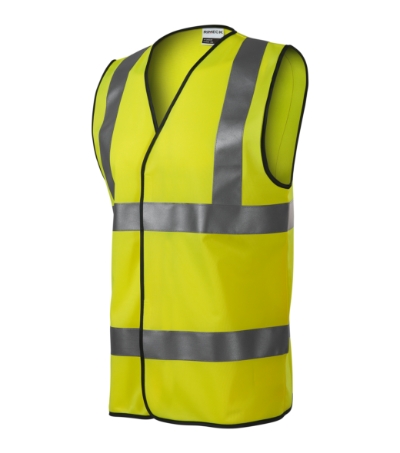 Biztonsági mellény unisex - HV Bright-fluoreszkáló sárga Biztonsági mellény unisex - HV Bright-fluoreszkáló sárga