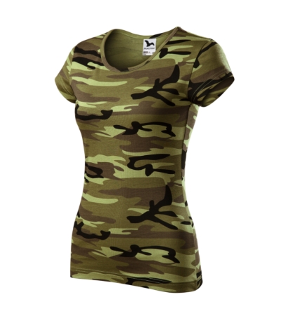 Póló női - Camo Pure-zöld terepszín Póló női - Camo Pure-zöld terepszín