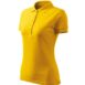 Galléros póló női - Pique Polo Free-sárga