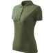 Galléros póló női - Pique Polo Free-khaki