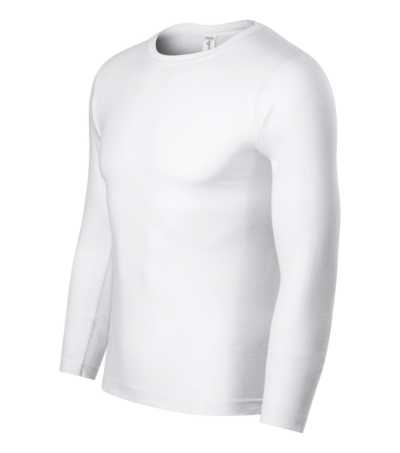 Póló unisex - Progress LS-fehér Póló unisex - Progress LS-fehér