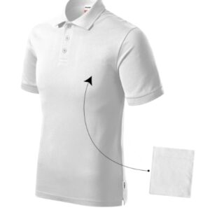 Galléros póló férfi - Resist Heavy Polo-fehér