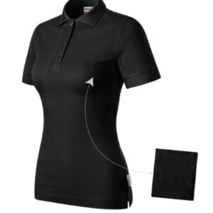 Galléros póló női - Resist Heavy Polo-fekete