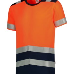 Póló unisex – T-Shirt High Vis Bicolor-fluoreszkáló narancssárga Póló unisex - T-Shirt High Vis Bicolor-fluoreszkáló narancssárga