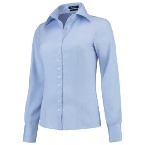 Ing női – Fitted Blouse-blue Ing női - Fitted Blouse-blue