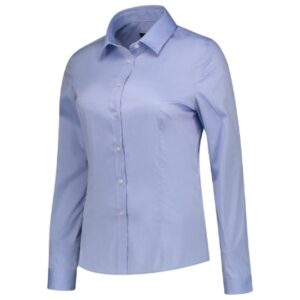 Ing női – Fitted Stretch Blouse-blue Ing női - Fitted Stretch Blouse-blue