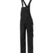 Kantáros munkanadrág unisex - Dungaree Overall Industrial-fekete