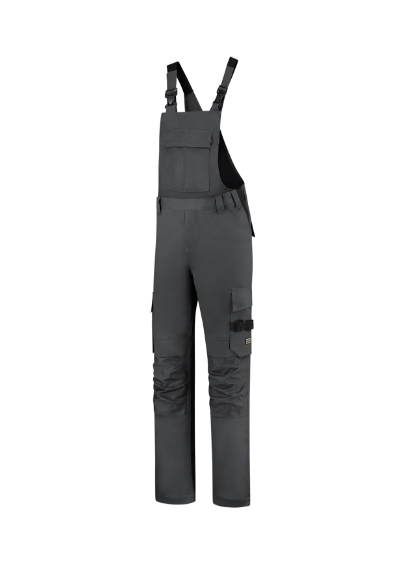 Kantáros munkanadrág unisex - Bib & Brace Twill Cordura-sötétszürke Kantáros munkanadrág unisex - Bib & Brace Twill Cordura-sötétszürke