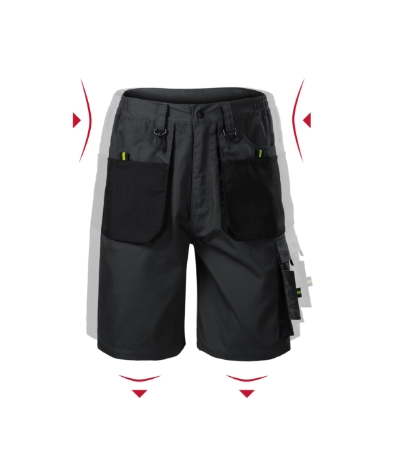 Munkanadrág férfi - Ranger-ébenszürke Munkanadrág férfi - Ranger-ébenszürke