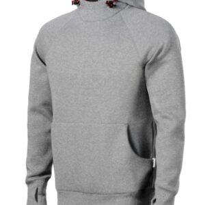 Felső férfi – Vertex Hoodie-sötétszürke melírozott Felső férfi - Vertex Hoodie-sötétszürke melírozott