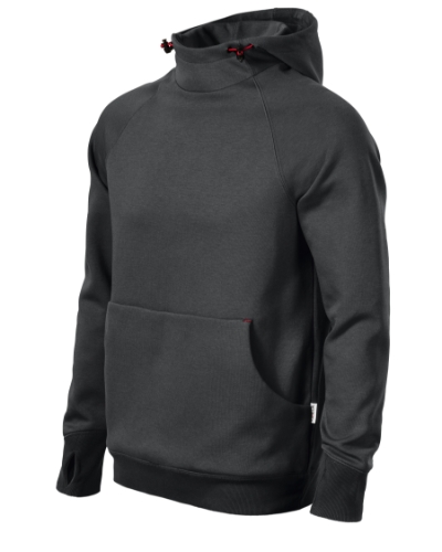 Felső férfi - Vertex Hoodie-ébenszürke Felső férfi - Vertex Hoodie-ébenszürke