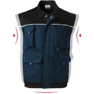 Munkamellény férfi - Woody-tengerészkék