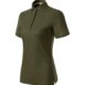 Galléros póló női - Prime (GOTS)-khaki