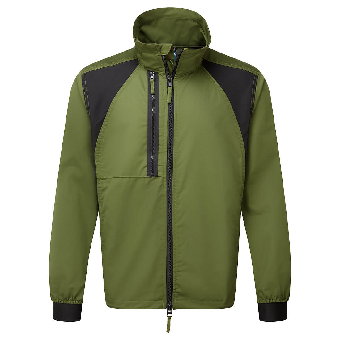 Portwest-WX2-CD885-stretch-munkakabat-fekete-innovativ-panelekkel
