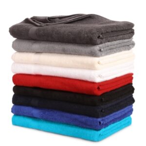 Fürdőlepedő unisex - Bath Towel 450-light anthracite