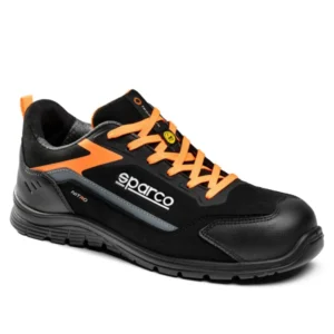 Sparco Nitro Advanced Elfyn S3S SR FO SC ESD munkavédelmi cipő (Fekete-Narancs)